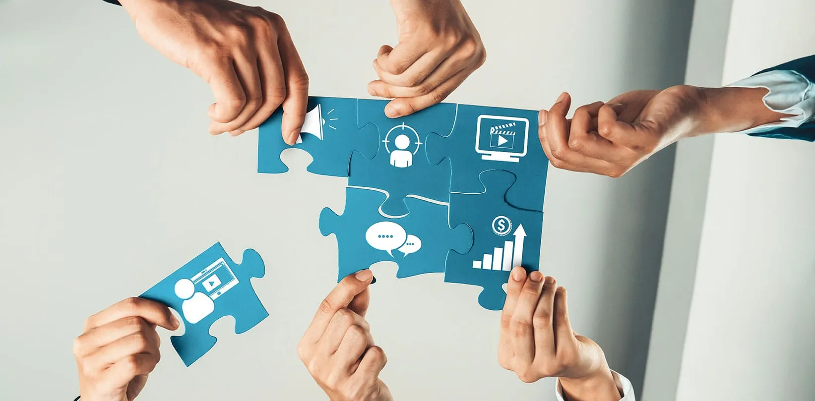 Puzzle pieces showing cpa accountant marketing aspects of Practice Panda