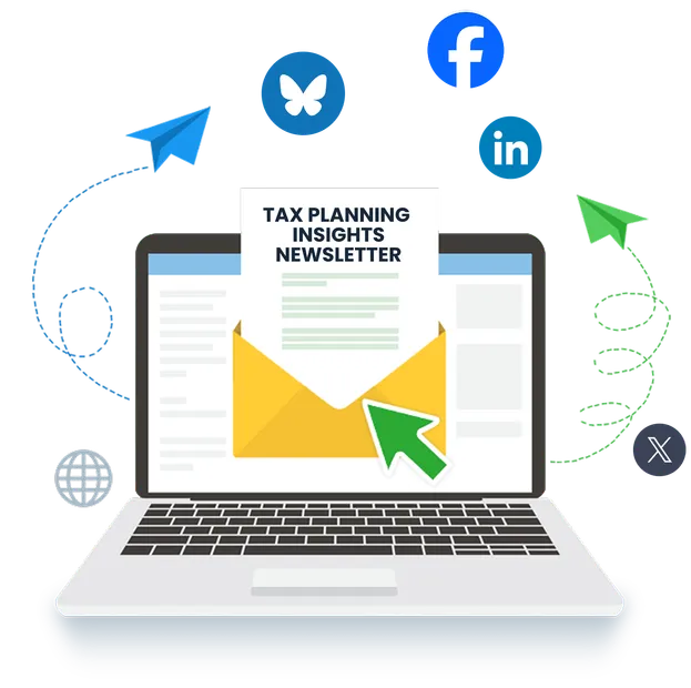 Tax Planning Insights Newsletter illustration
